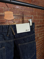 Straight Loose Fit Indigo Selvedge Denim Pants