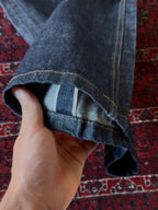 Straight Loose Fit Indigo Selvedge Denim Pants